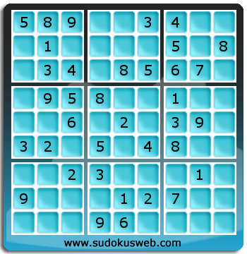 Nivel Facil de Sudoku