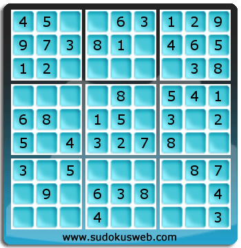 Sudoku de Nivel Muy Fácil