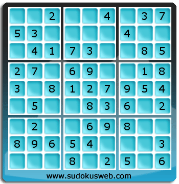 Sudoku de Nivel Muy Fácil