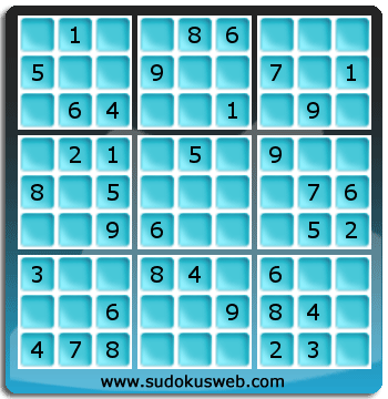 Sudoku de Niveau Facile Sudoku de Niveau Facile