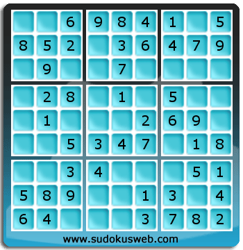 Nivel Muito Facil de Sudoku Nivel Muito Facil de Sudoku