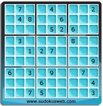 Sudoku von Fachmännischer höhe