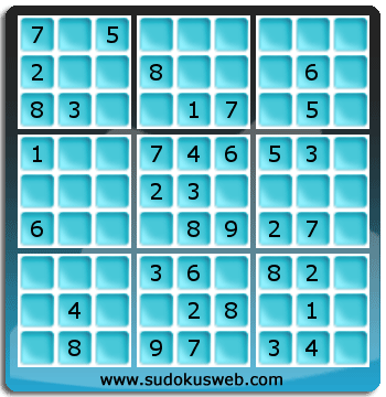 Sudoku von einfacher höhe