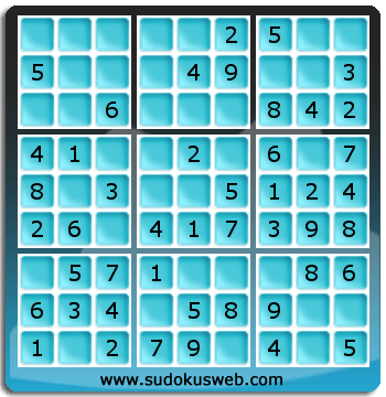 Sudoku von sehr einfacher höhe