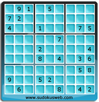 Sudoku von Fachmännischer höhe