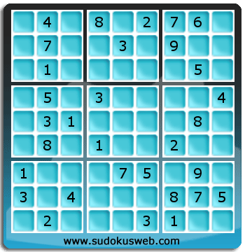 Sudoku von mittelmässiger höhe