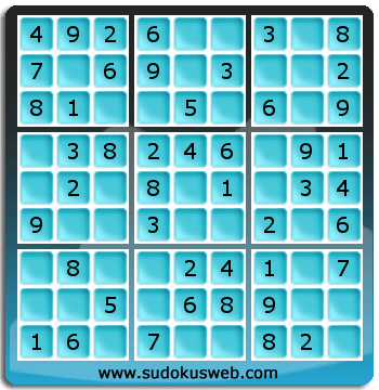Sudoku de Niveau Très Facile Sudoku de Niveau Très Facile