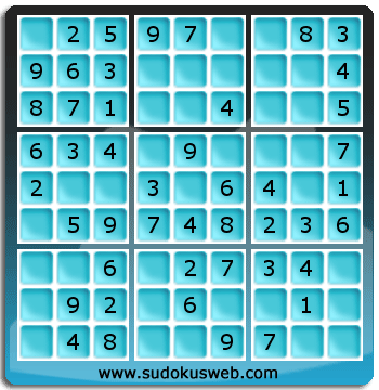 Sudoku von sehr einfacher höhe