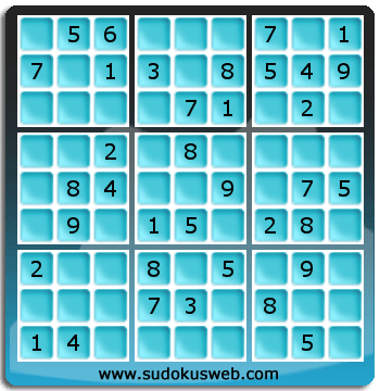 Sudoku von einfacher höhe