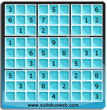 Sudoku von mittelmässiger höhe