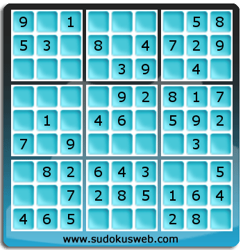 Very Easy Level Sudoku