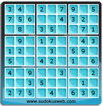 Sudoku de Niveau Très Facile