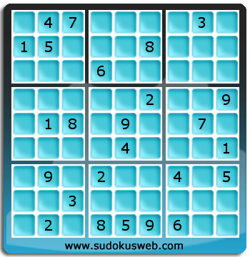 Sudoku von Fachmännischer höhe