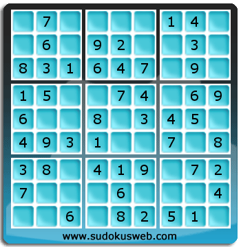 Sudoku de Niveau Très Facile