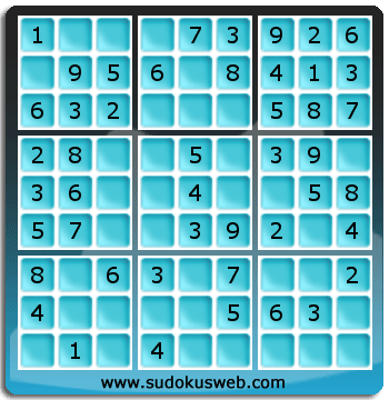 Sudoku de Niveau Très Facile Sudoku de Niveau Très Facile
