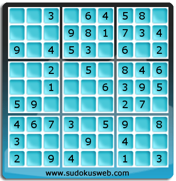 Nivel Muito Facil de Sudoku