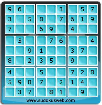 Sudoku de Niveau Très Facile