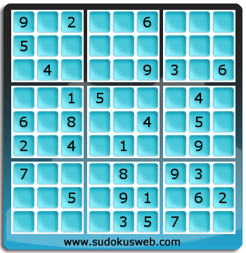 Sudoku von mittelmässiger höhe