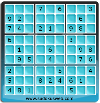 Sudoku von einfacher höhe