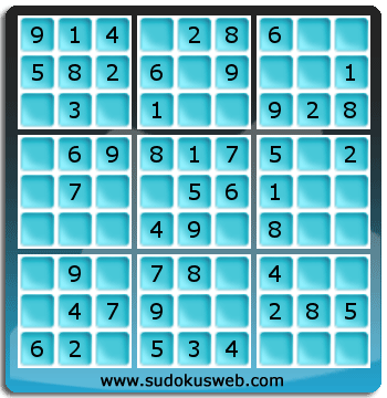 Sudoku de Nivell Molt Fàcil Sudoku de Nivell Molt Fàcil