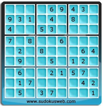 Sudoku de Nivell Fàcil Sudoku de Nivell Fàcil