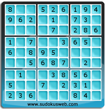 Nivel Muito Facil de Sudoku