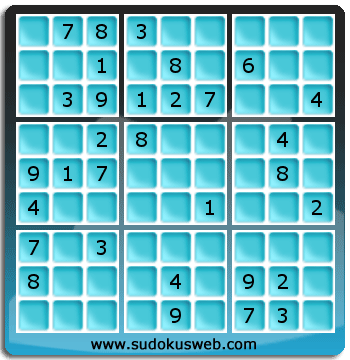 Sudoku von mittelmässiger höhe