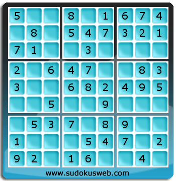 Sudoku von sehr einfacher höhe Sudoku von sehr einfacher höhe