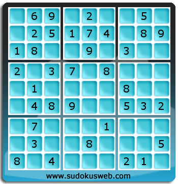 Sudoku von einfacher höhe