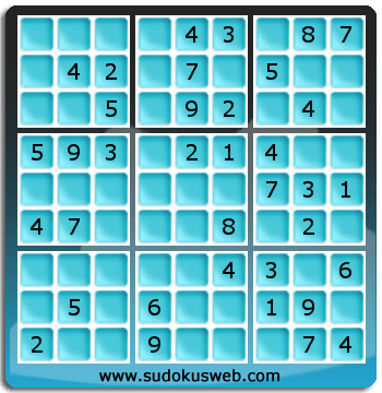 Sudoku de Nivel Fácil Sudoku de Nivel Fácil