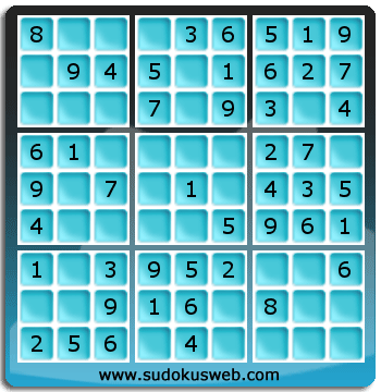 Sudoku de Nivel Muy Fácil