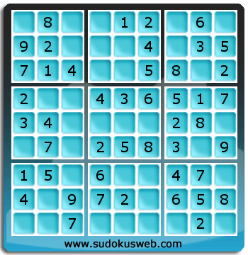 Sudoku von sehr einfacher höhe