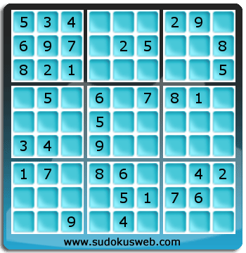 Sudoku de Niveau Facile Sudoku de Niveau Facile