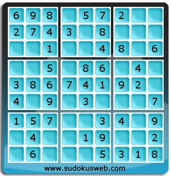 Sudoku de Nivel Muy Fácil