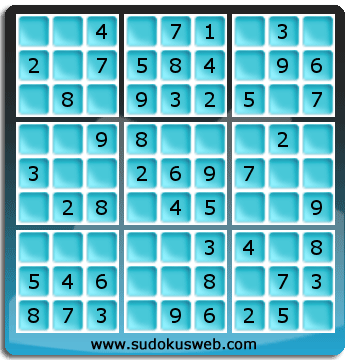 Sudoku de Nivel Muy Fácil