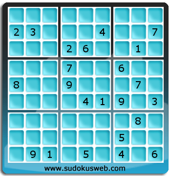 Sudoku von schwieriger höhe