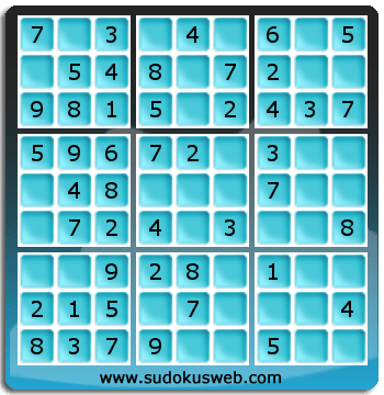 Nivel Muito Facil de Sudoku