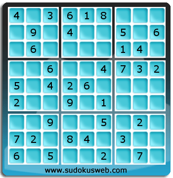 Sudoku von einfacher höhe