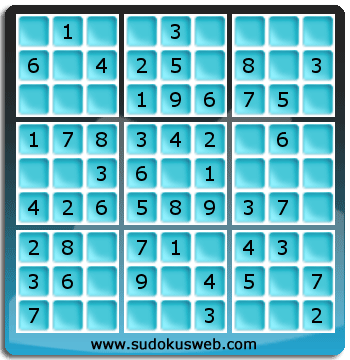 Nivel Muito Facil de Sudoku