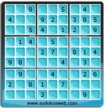 Sudoku de Niveau Facile Sudoku de Niveau Facile