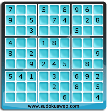 Sudoku de Niveau Facile