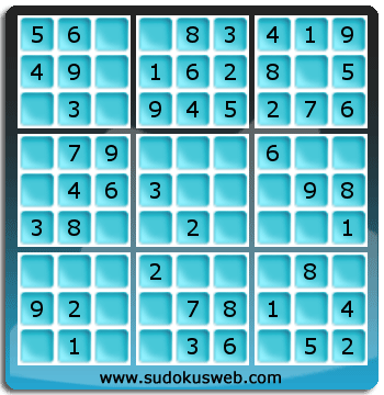 Sudoku de Niveau Très Facile