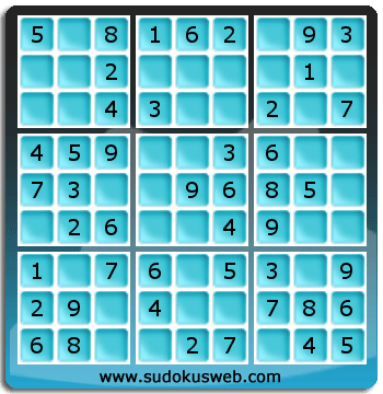 Sudoku von sehr einfacher höhe