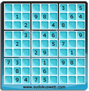 Sudoku von mittelmässiger höhe