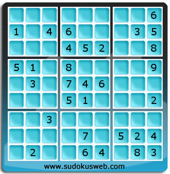 Sudoku von mittelmässiger höhe