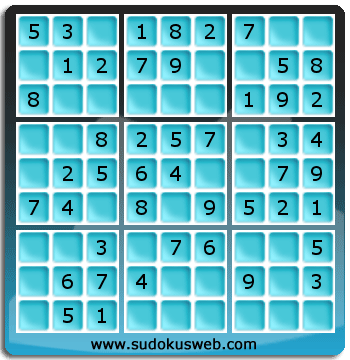 Sudoku de Nivel Muy Fácil