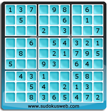 Sudoku de Niveau Très Facile