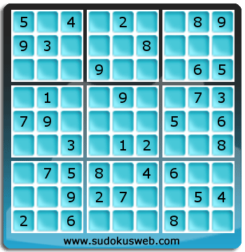 Sudoku von einfacher höhe