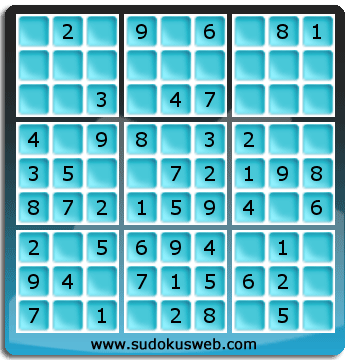 Sudoku de Nivel Muy Fácil