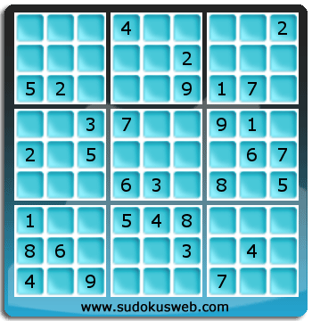 Sudoku von mittelmässiger höhe